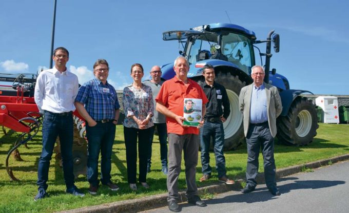 Une partie de l’équipe organisatrice, pour qui l’enjeu de la main-d’œuvre agricole est capital.
