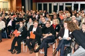 Les adhérents étaient au rendez-vous de l’assemblée générale de la FDSEA, mercredi 1er avril, à Plérin. Christiane Lambert, de la FNSEA, et Patrick Cohen, nutrissionniste et présentateur radio, faisaient partie des intervenants invités.