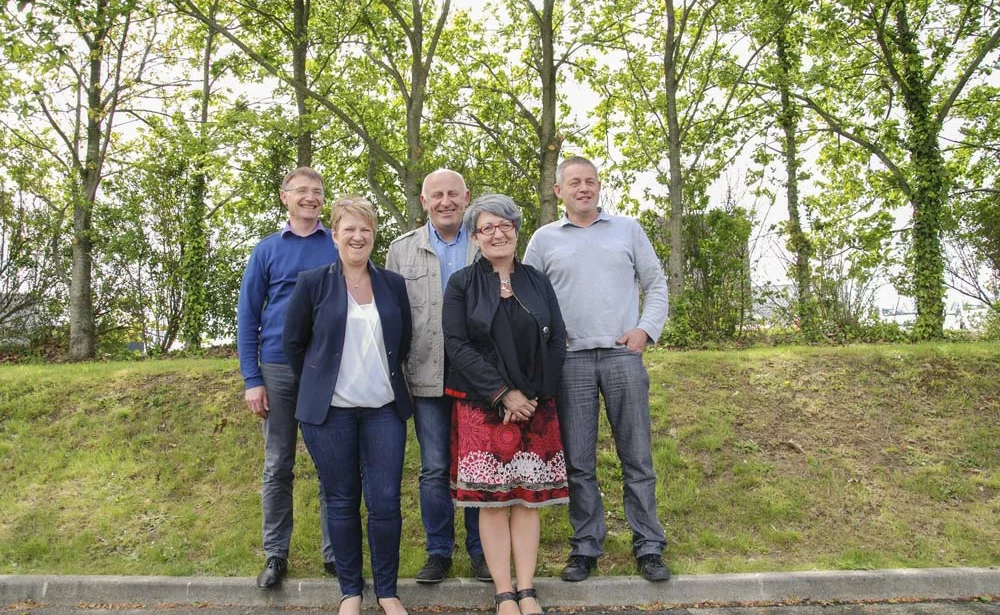 denis-follet-sylvie-connan-jean-claude-chasse-annie-martin-philippe-l-anthoen - Illustration Salon : Le National Normande aux Terralies