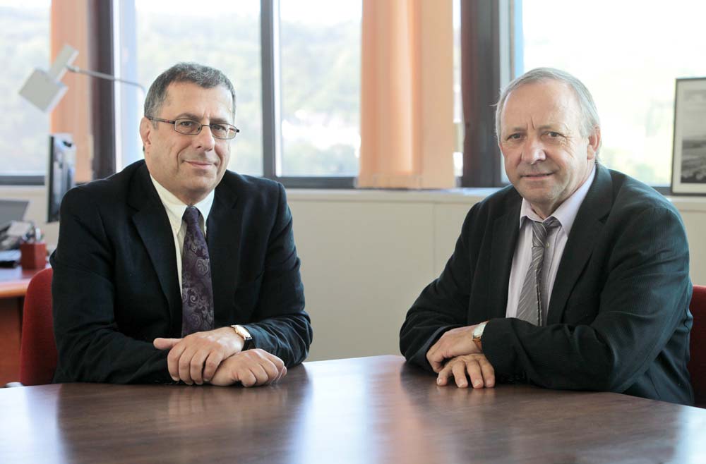 dominique-ciccone-directeur-generale-georges-galardon-president-triskalia - Illustration Coopérative : Investir pour s’affirmer demain