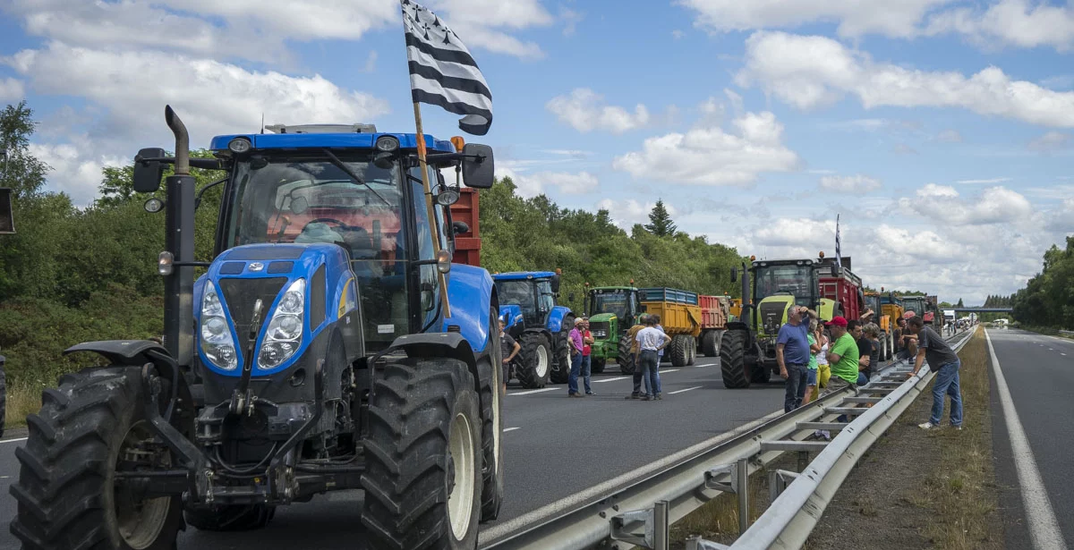 Manif-Plestan-220715_20 - Illustration Crise agricole : « Renforcer l’action des Normands »