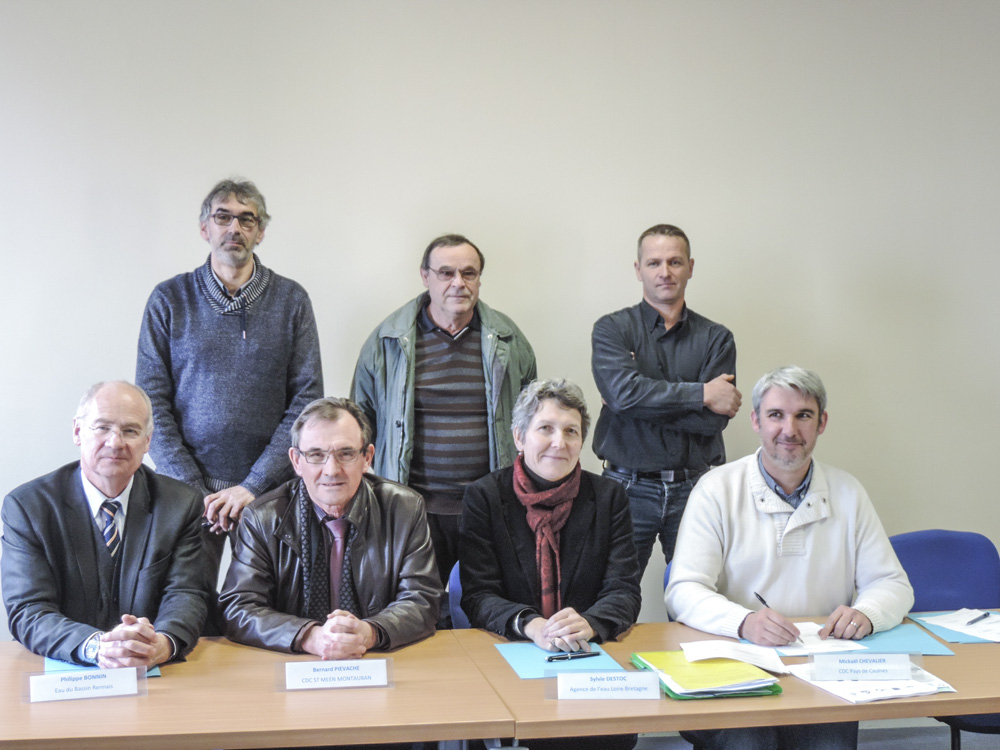 Photo of Signature du contrat de bassin versant de la Haute Rance 2014-2018