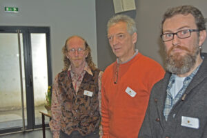 Lilian Ceballos, chercheur indépendant, Guillaume Bécard, professeur à l’université de Toulouse 3 et Grégory Montiel, maître de conférences à l’université de Nantes