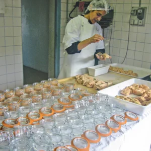 Laboratoire de fabrication de foie gras