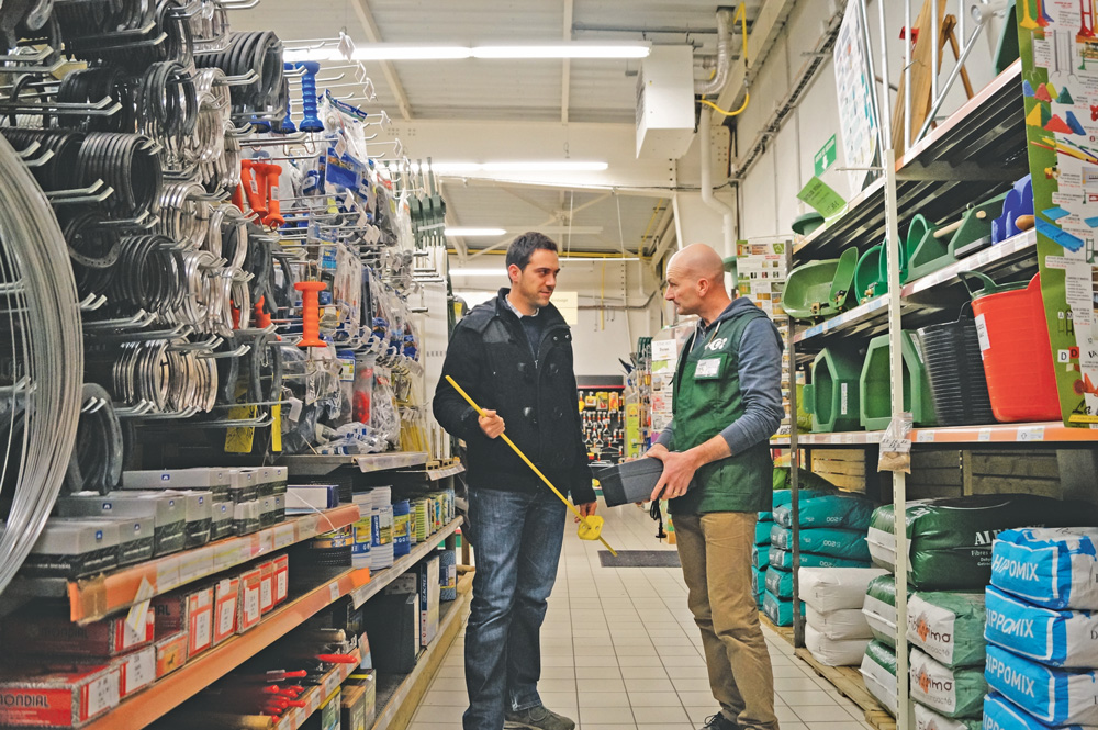 reseau-magasin-triskalia - Illustration Un réseau de magasins Triskalia proches des agriculteurs