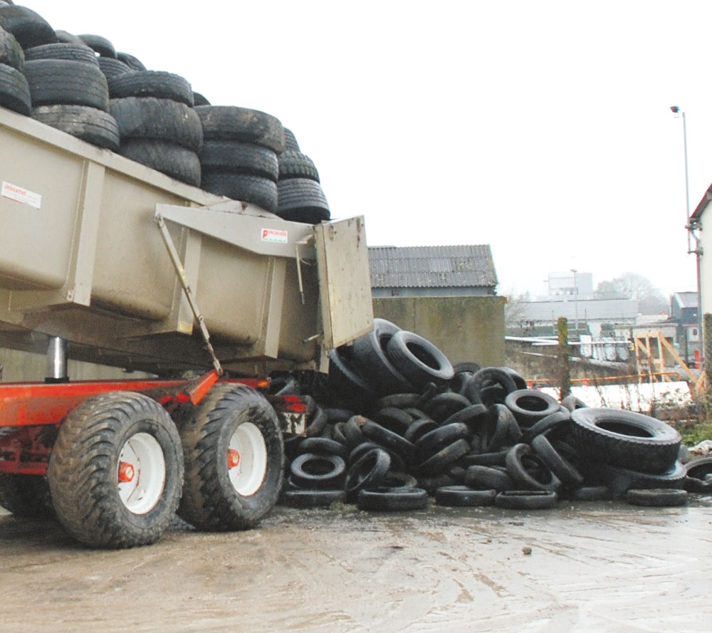 valorisation-pneus-usages - Illustration 7 000 tonnes de pneus usagés valorisés