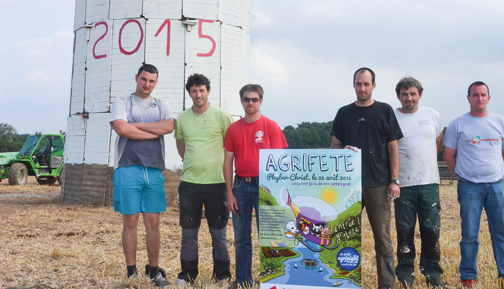 agrifete-2015-pleyber-christ - Illustration Les agriculteurs en fête à Pleyber-Christ