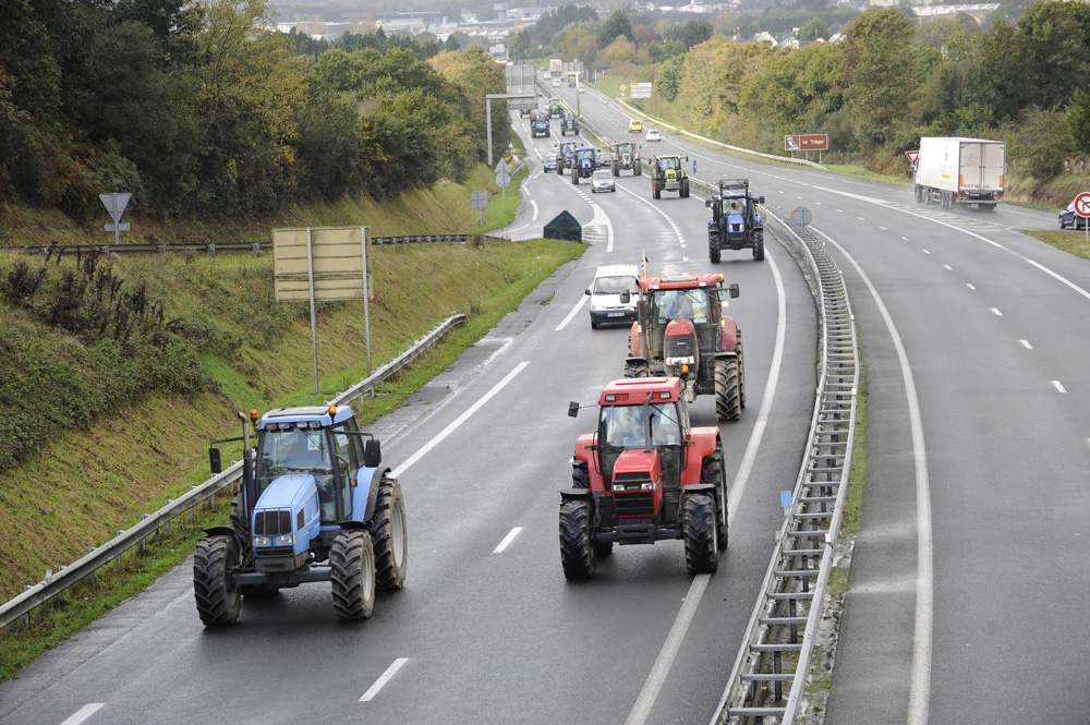 crise-filiere-agricole-manifestation-3-septembre-2015 - Illustration FDSEA : « On n’a jamais connu un été syndical si mouvementé »