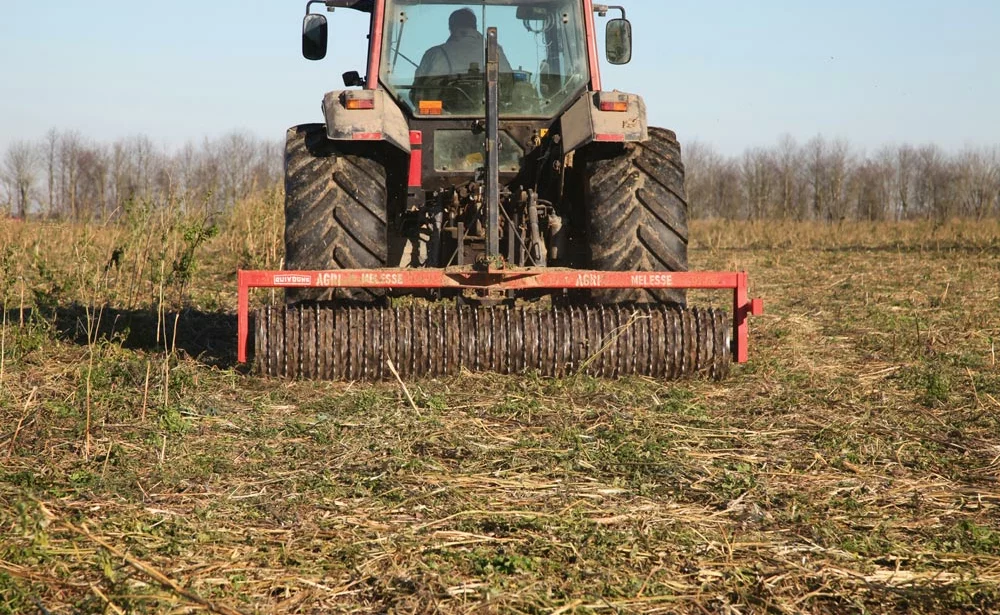 destruction-couverts-vegetaux - Illustration Des gains sous condition avec le sans labour