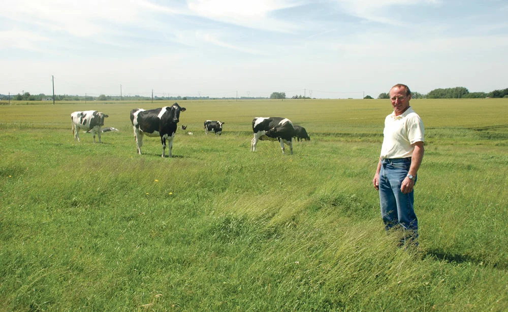 marcel-gruel-lait-herbe-vache-laitiere - Illustration De l’herbe intensifiée et diversifiée