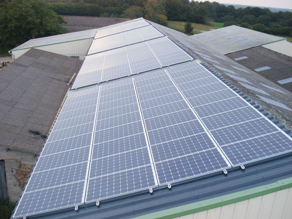 manque-financement-installation-photovoltaique-production-electricite-exploitation-agricole - Illustration Photovoltaïque : de l’énergie dans le soleil breton