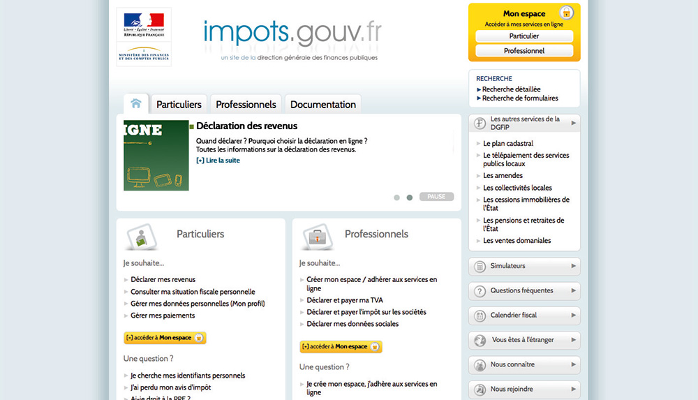 impot-gouv-impot-declaration-revenu-2013-nouveaute - Illustration Revue de détail de la déclaration de revenus