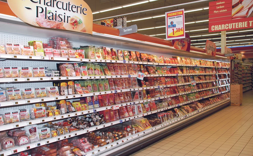 charcuterie-grande-distribution-consommation-alimentation-porc-qualite-viande-producteur-locaux-numerique - Illustration Un partenariat gagnant avec la grande distribution