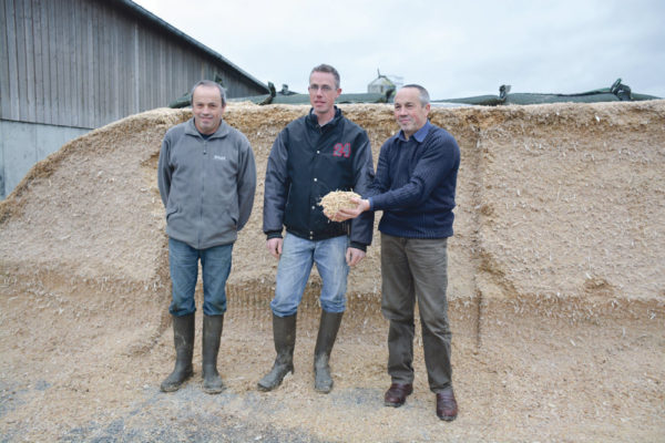 De gauche à droite : Laurent Berthelot, Stéphane Mézerette et Daniel Berthelot