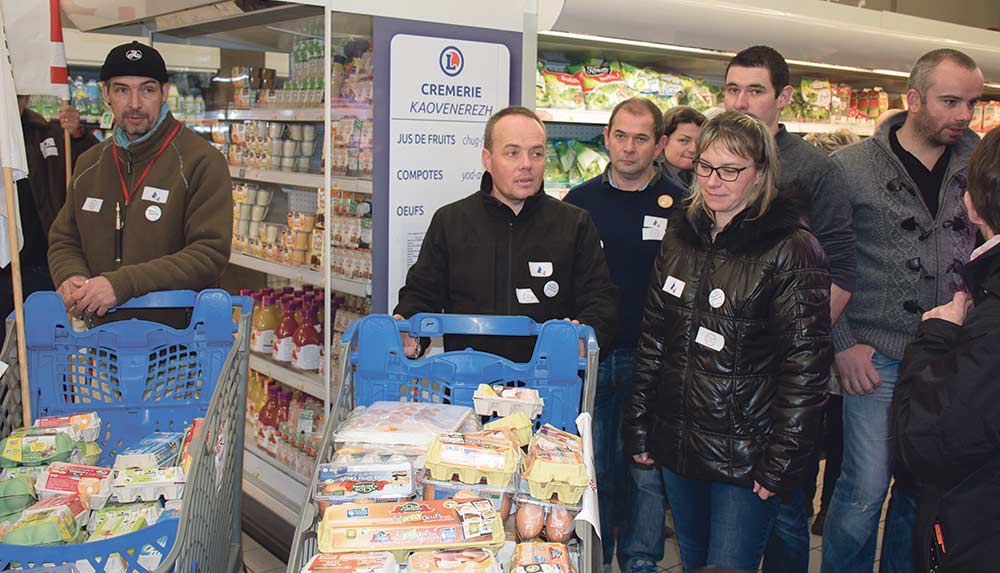 leclerc-carhaix-oeuf-prix-gms-commercialisation - Illustration Les producteurs d’œufs sur la brèche