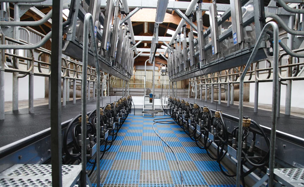 batiment-salle-traite-vache-laitiere-lait-investissement - Illustration Lait : la “réduction volontaire” européenne a impliqué 48288 éleveurs