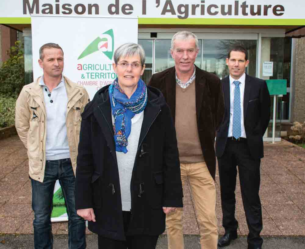 danielle-even-elue-presidente-chambre-agriculture-plerin-productrice-porc-saint-donan - Illustration Danielle Even, présidente de la Chambre d’agriculture