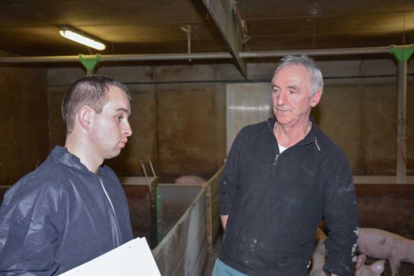 Daniel Quinquis (à droite) et Jérémy Stéphan, conseiller bâtiment Prestor