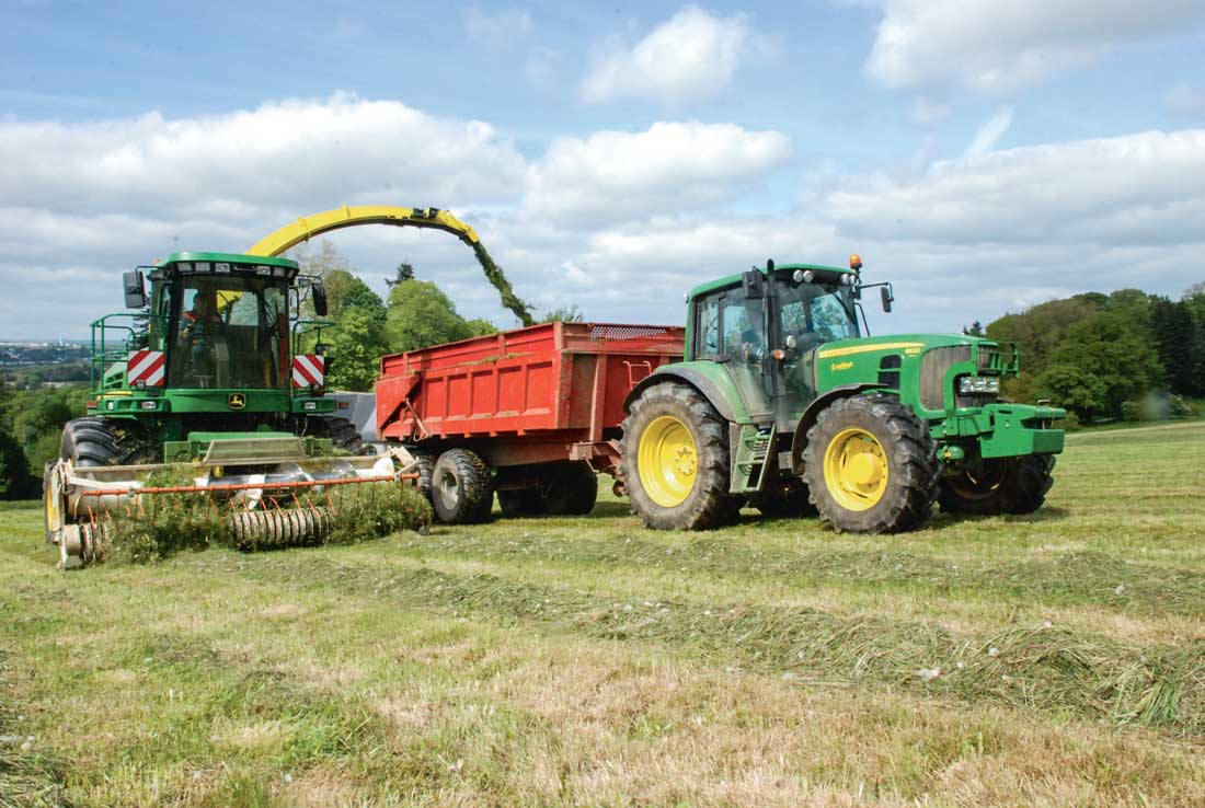  - Illustration Fourrage : de la qualité avec un ensilage précoce
