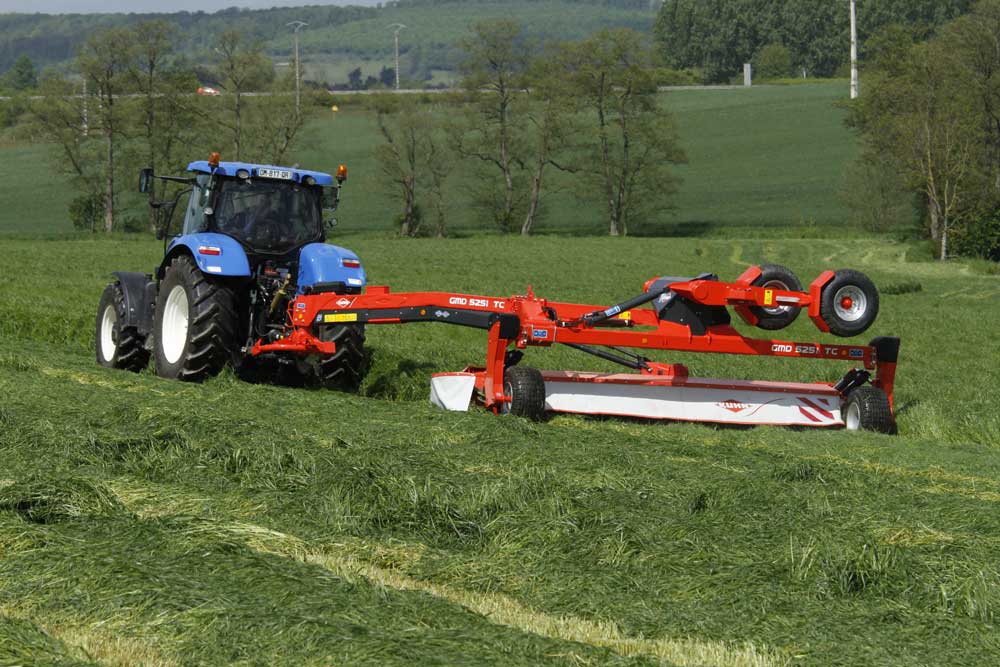 kuhn-GMD-5251-TC-1 - Illustration Kuhn GMD 5251 TC, nouvelle faucheuse à disques traînée