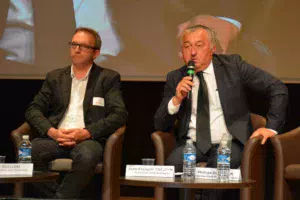 Thierry Le Druillennec, trésorier du GDS Bretagne et Jean-François Tréguer, président.