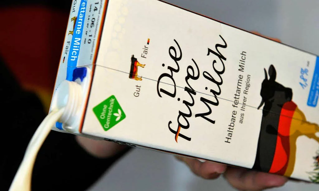  - Illustration Allemagne : Mise en avant du lait équitable par le BDM