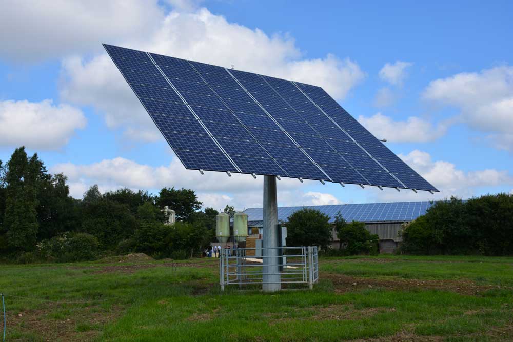  - Illustration Photovoltaïque : le tracker produit 30% de l’électricité consommée