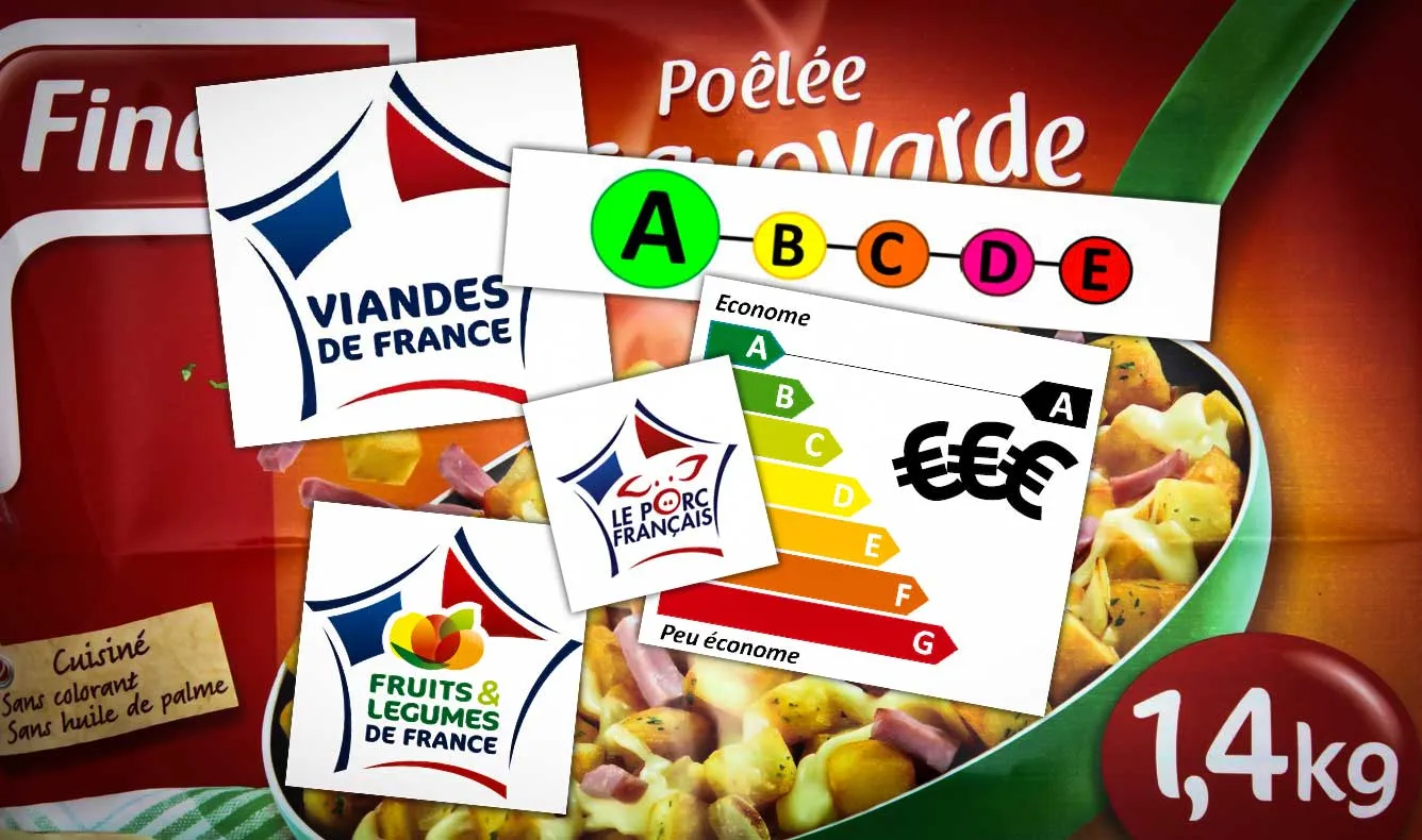 etiquetage-plat-prepare - Illustration Résultats fin janvier sur l&rsquo;étiquetage nutritionnel