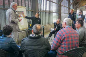 La journée Contrôle sans stress, organisée par le Geda 35, avec la DDTM et la Chambre d’agriculture, est une des actions du plan d’action départemental relatif aux contrôles en exploitation. Elle permet aux interlocuteurs d’échanger et de se connaître.