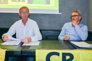 Pierre Lec’hvien, président de la CR 22 et Christian Colas, trésorier