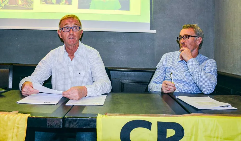 Pierre Lec’hvien, président de la CR 22 et Christian Colas, trésorier - Illustration Une année agricole pleine de déceptions