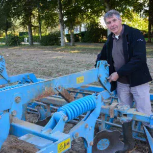Noël Danilo aime parler de son métier, il est membre de Passion Céréales.