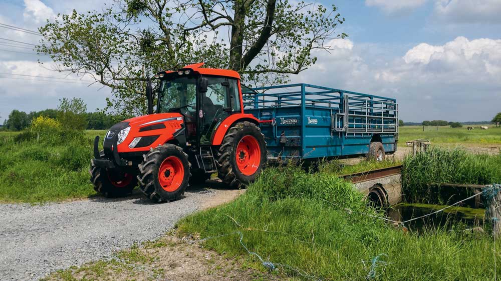 kioti-px-tracteur - Illustration En Hongrie, les ventes de machines agricoles augmentent fortement en 2017