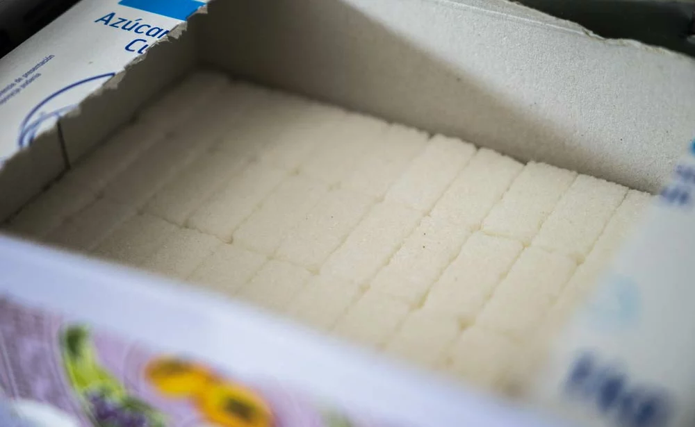 boite-sucre-blanc - Illustration Sucre et lait font grimper l’indice des prix alimentaires de la FAO