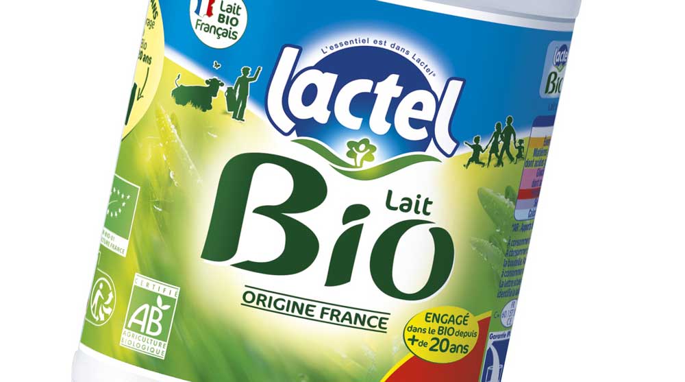 lait-bio-lactel - Illustration Baisse de 10% de collecte de lait bio : Lactel s’organise