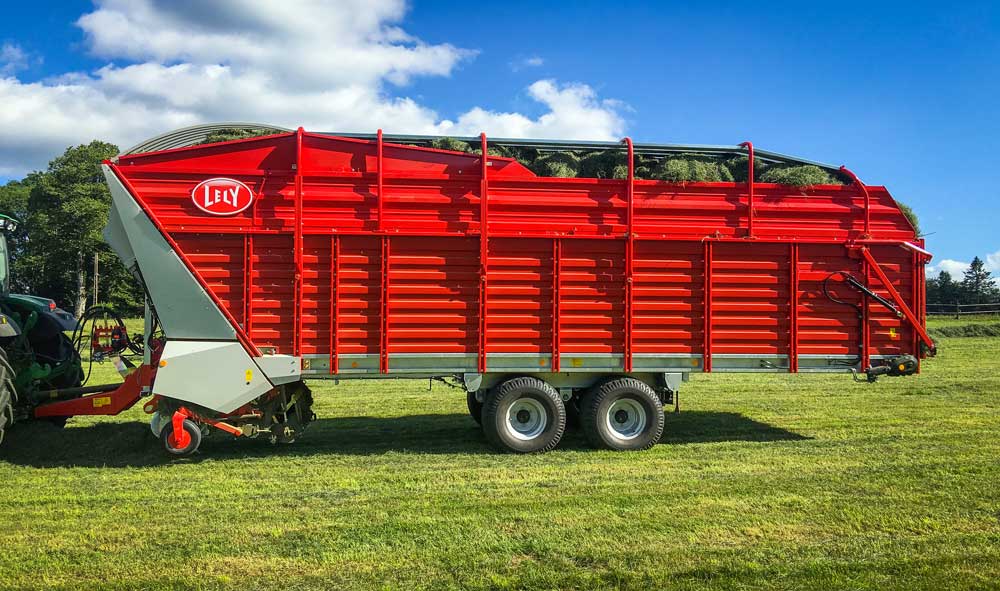 Photo of Grand volume pour l’autochargeuse Lely Tigo MR 100 Profi