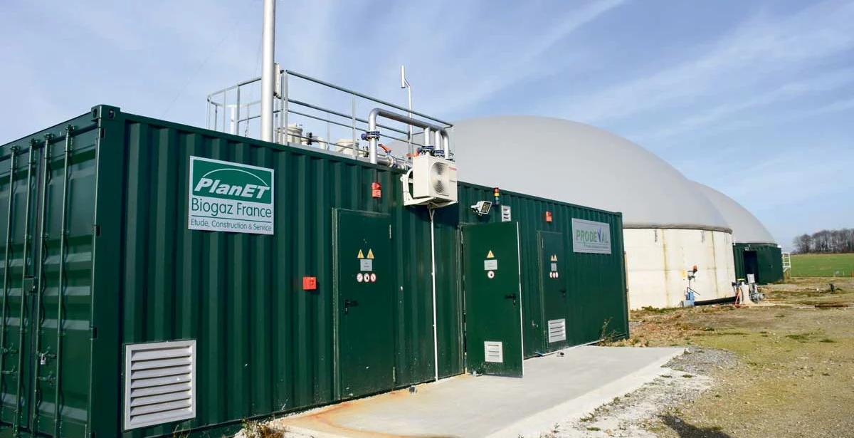 Une fois purifié et contrôlé, le biogaz est injecté dans le réseau de gaz naturel pour être consommé sur la commune de Liffré. - Illustration Biogaz, une énergie locale, renouvelable et vertueuse