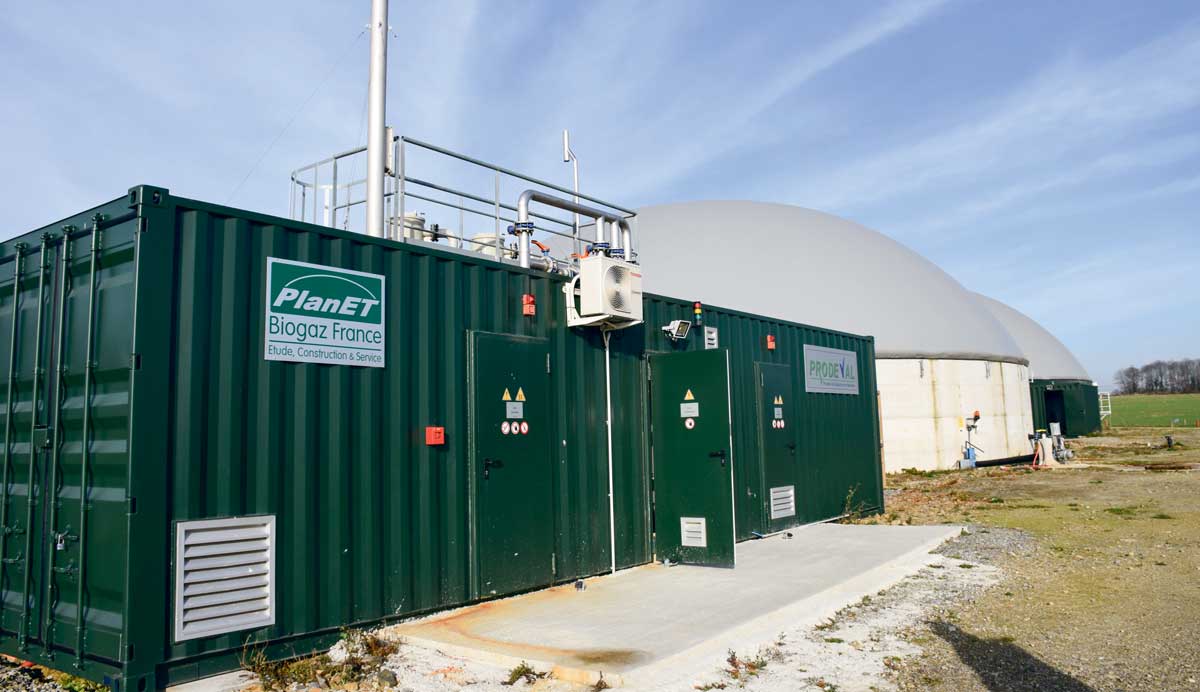 Une fois purifié et contrôlé, le biogaz est injecté dans le réseau de gaz naturel pour être consommé sur la commune de Liffré. - Illustration Biogaz, une énergie locale, renouvelable et vertueuse