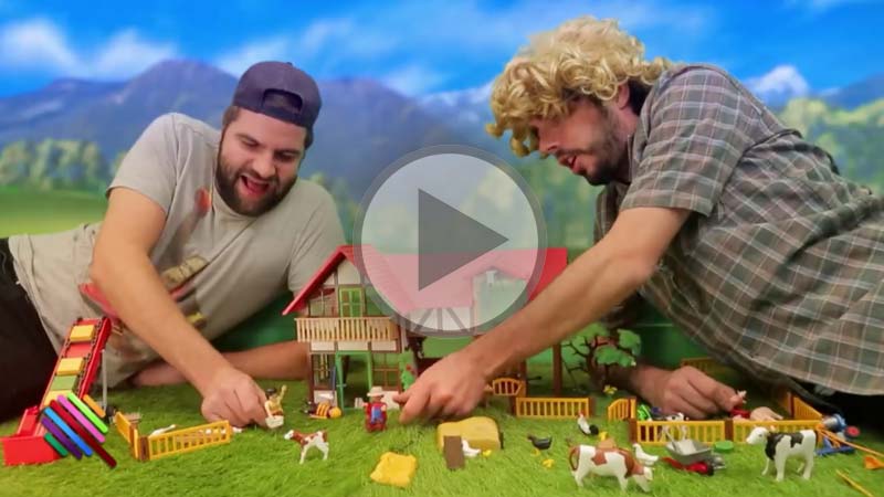 playmobil-agri - Illustration Et si les publicités pour enfants racontaient la réalité ?