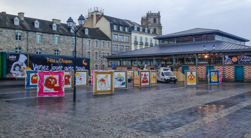 Les 11 et 12 décembre, les volailles de Janzé seront mises à l’honneur dans les halles Martenot, place des Lices, à Rennes (35).