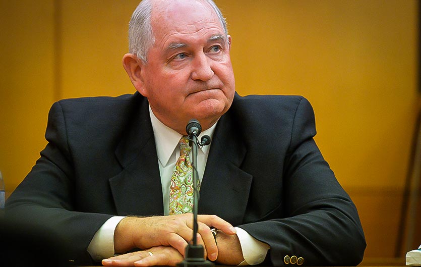 sonny-perdue-usa - Illustration Sonny Perdue, secrétaire à l’Agriculture du gouvernement Trump