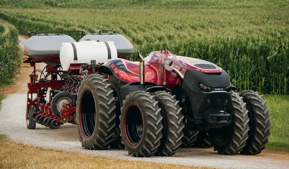 CASE-IH-AGRICULTURE-autonome - Illustration #SIMA2017 Case IH et son tracteur sans chauffeur