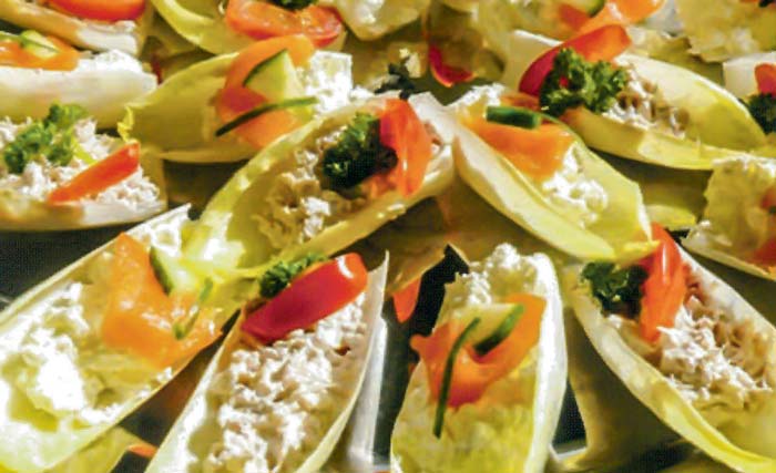 endive - Illustration Endives farcies au fromage frais