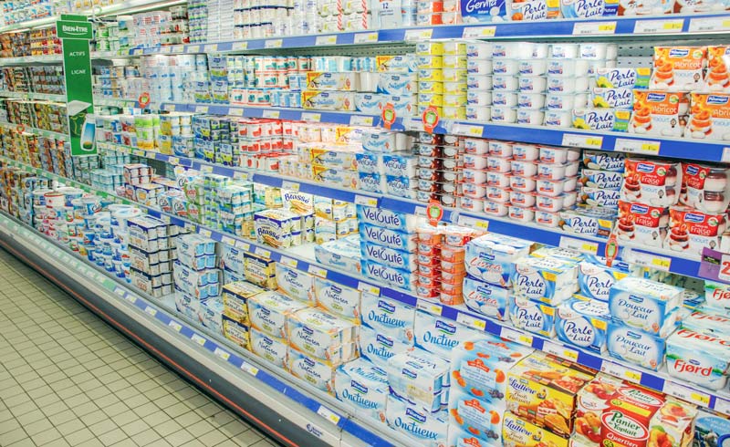 gms-rayon-lait - Illustration Négociation commerciale : la distribution demande jusqu’à 8 % de baisse