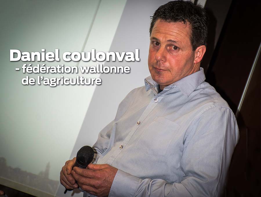Daniel coulonval, fédération wallonne de l’agriculture. - Illustration « Le consommateur belge a soutenu les éleveurs laitiers en 2015 »