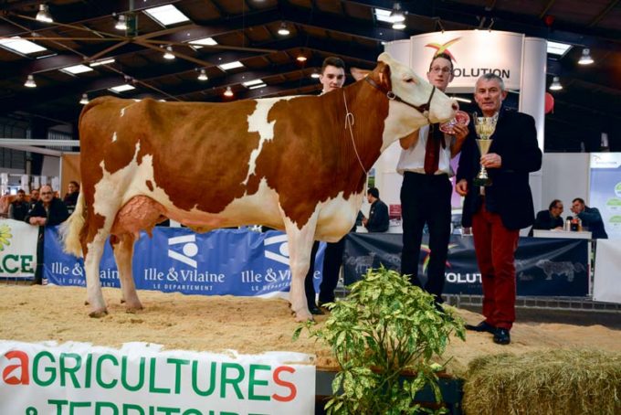 Pour sa première participation au concours, Charly Prudor a fait fort en remportant le prix de Championnat avec Héroïne.