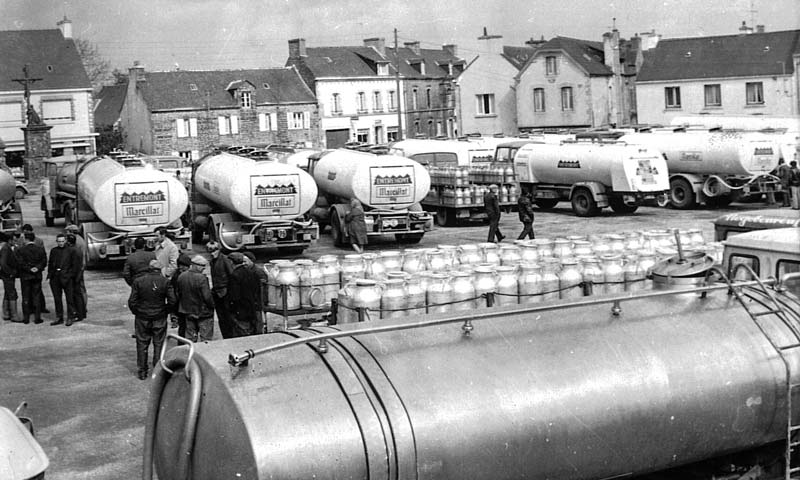 manif-lait-1972 - Illustration Depuis mai 1972, la grève du lait n’a pas pris une ride