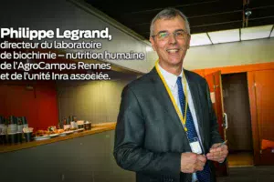 Philippe Legrand, directeur du laboratoire de biochimie – nutrition humaine de l’AgroCampus Rennes et de l’unité Inra associée.