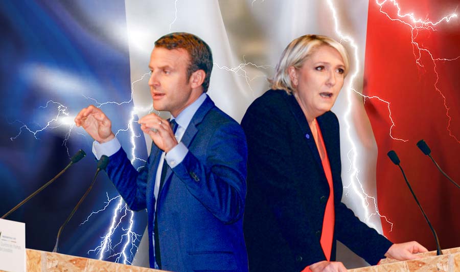 match-lepen-macron-election-presidentielle - Illustration Présidentielle 2017 : deux programmes agricoles aux antipodes