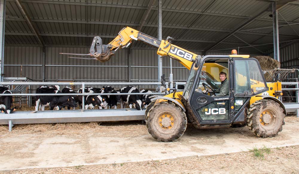 td_telesco_jcb-3 - Illustration À l’EARL de la Valiée, petit télescopique rend grands services